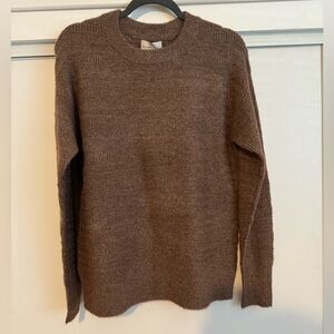 NWT super comfy brown oversized sweater